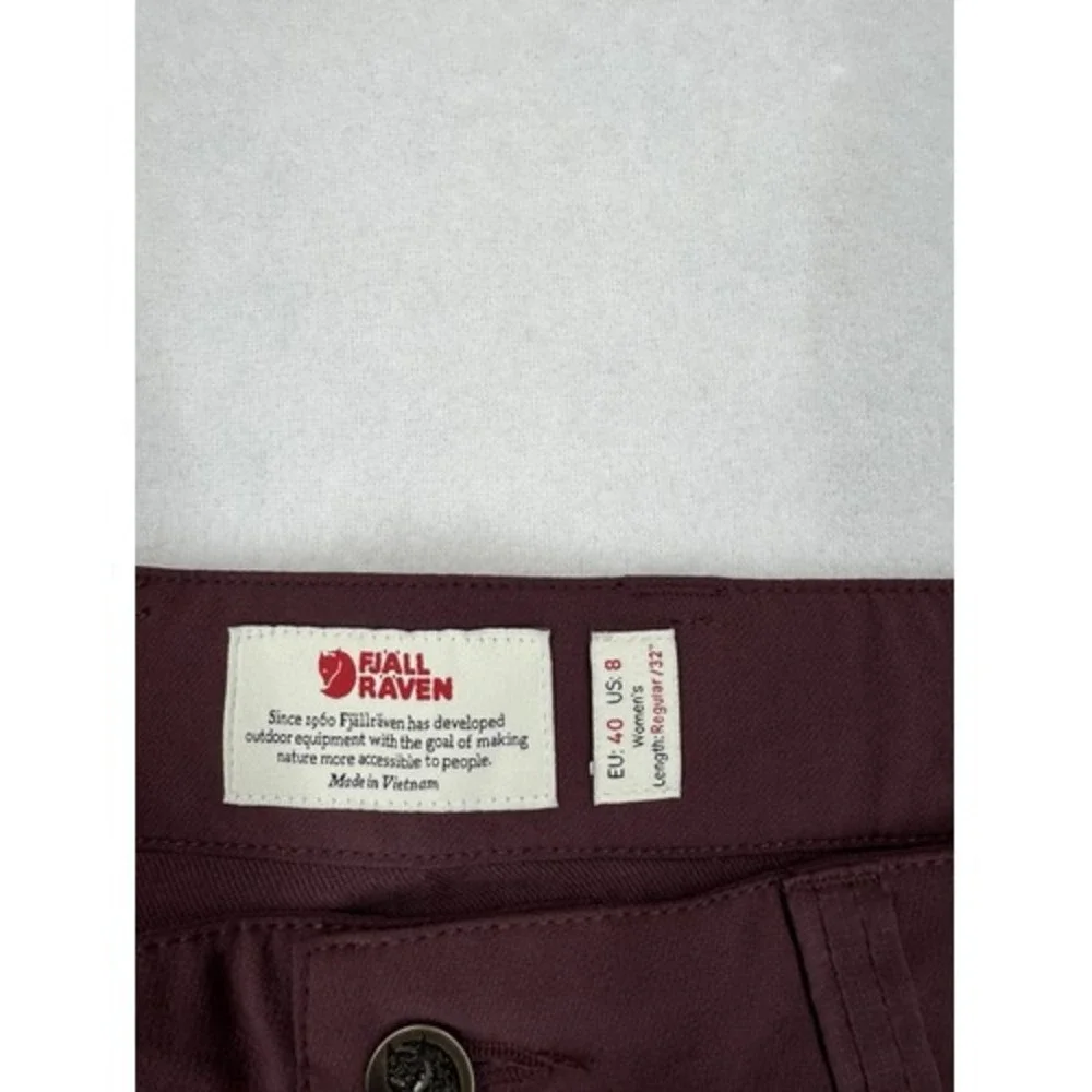 Fjallraven Women's US 8 EU 40 Keb Agile G-1000 Trousers Women's Port Hiking NWT - Picture 6 of 6